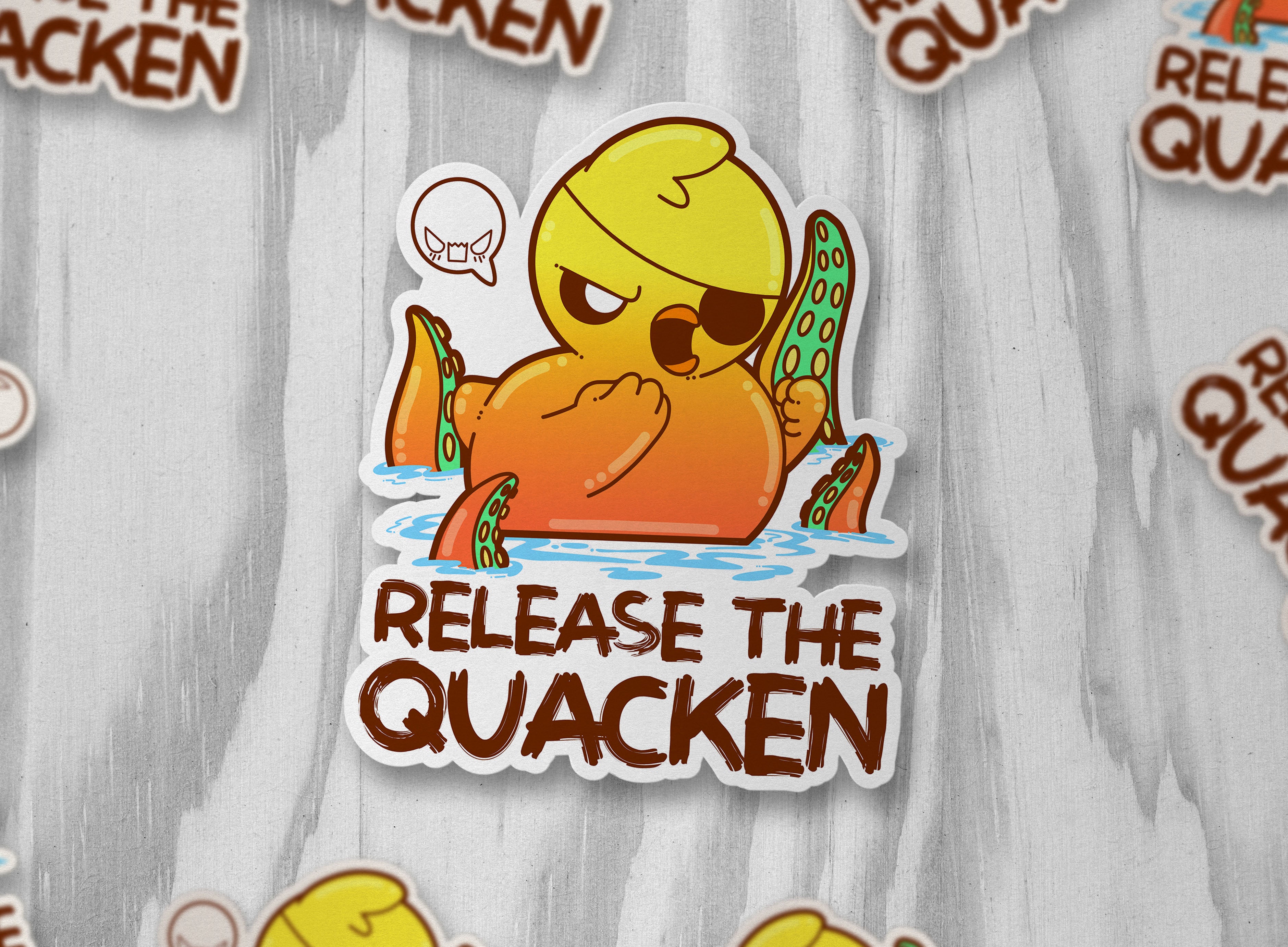 Release the Quacken - ChubbleGumLLC