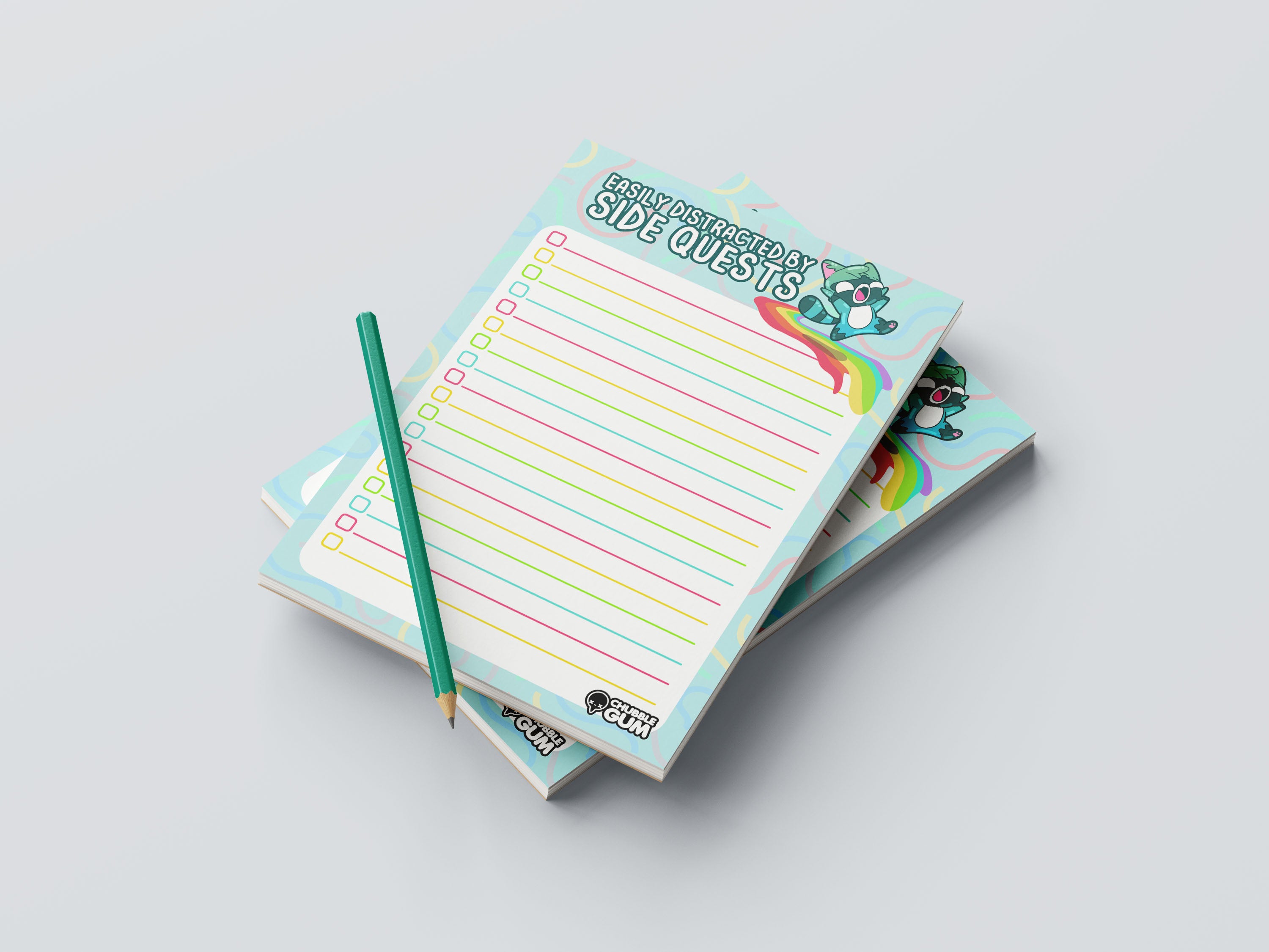 Notepad - Distracted by Side Quests