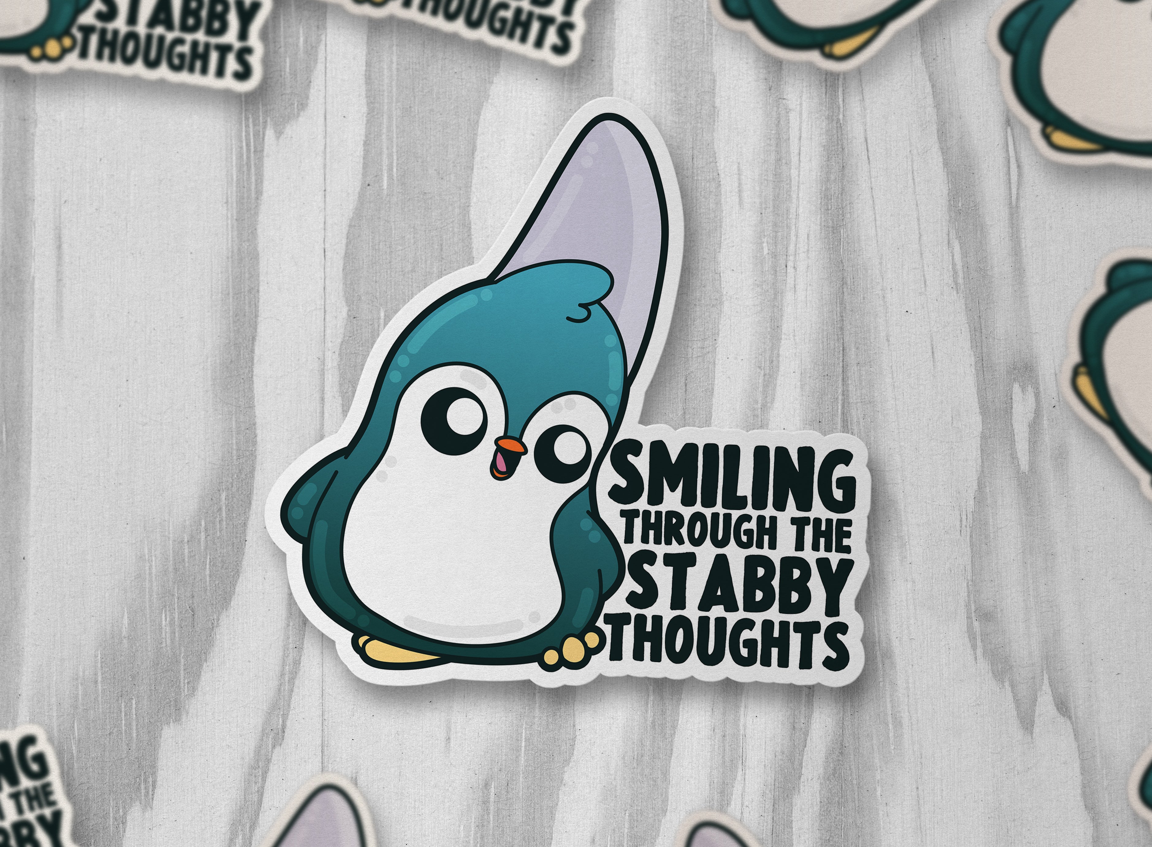 Smiling Through The Stabby Thoughts