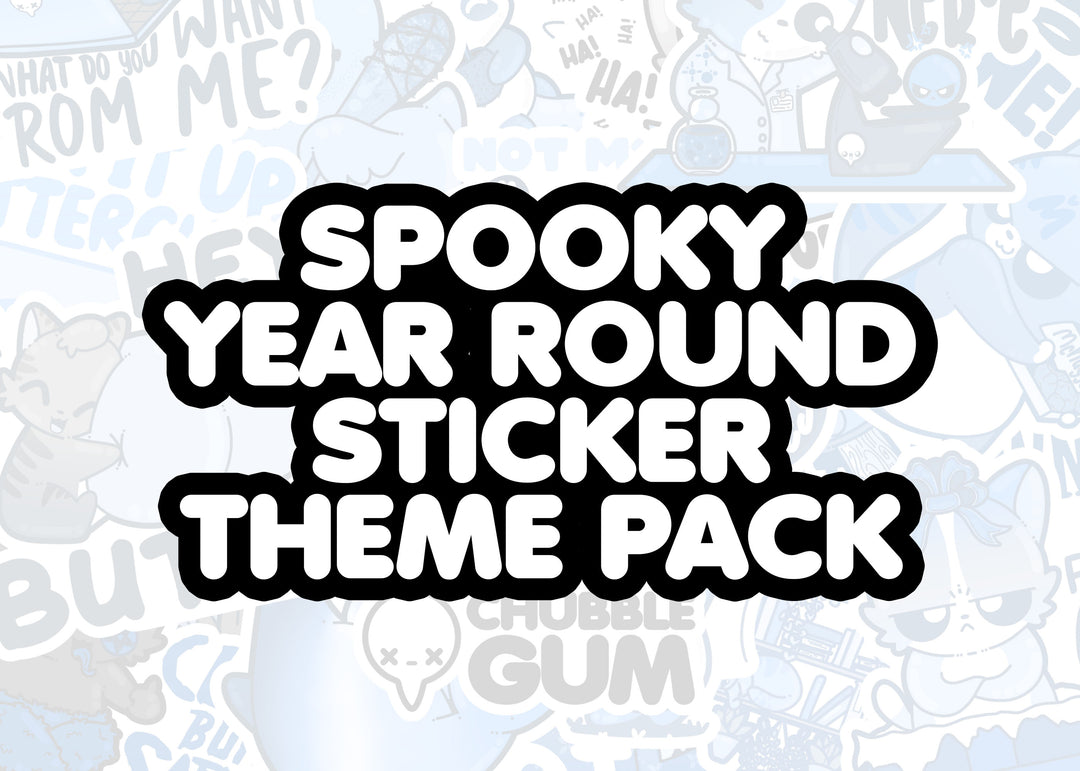Spooky Year Round Themed Pack - ChubbleGumLLC