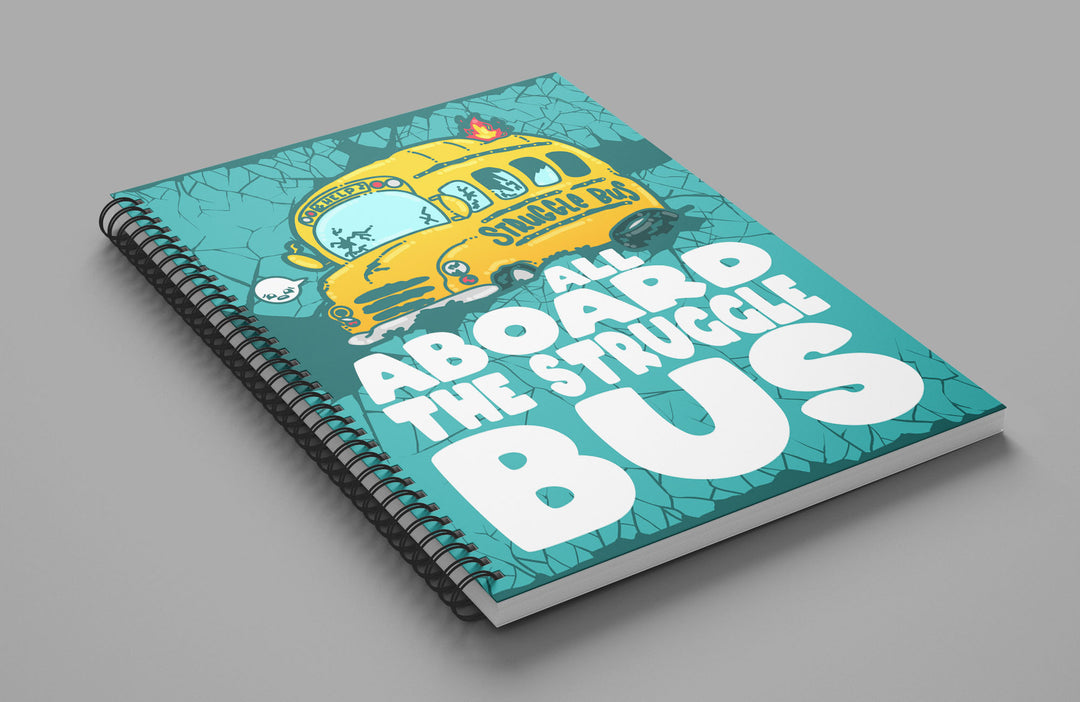 Struggle Bus Notebook - ChubbleGumLLC