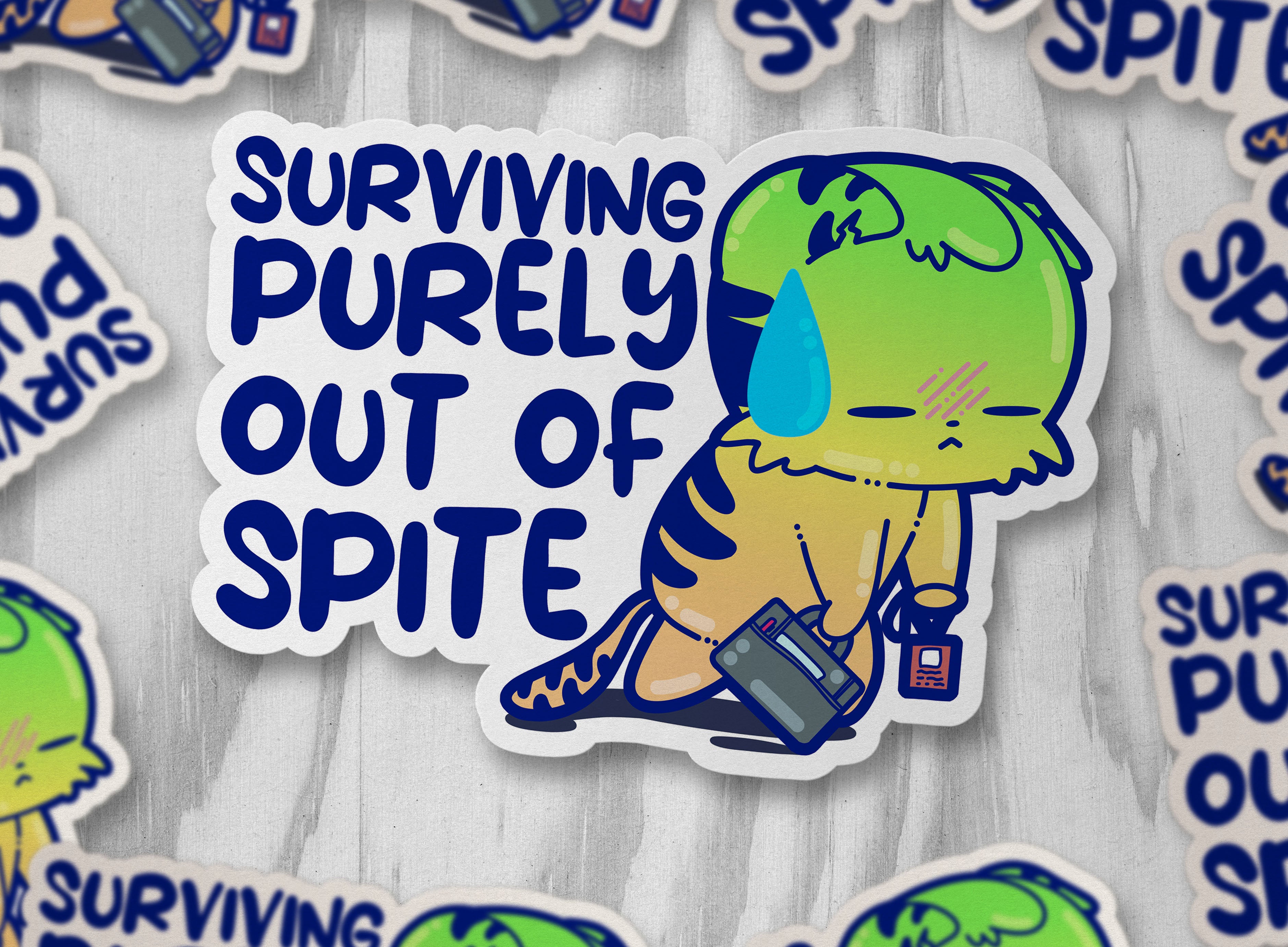 Surviving Purely Out of Spite - ChubbleGumLLC