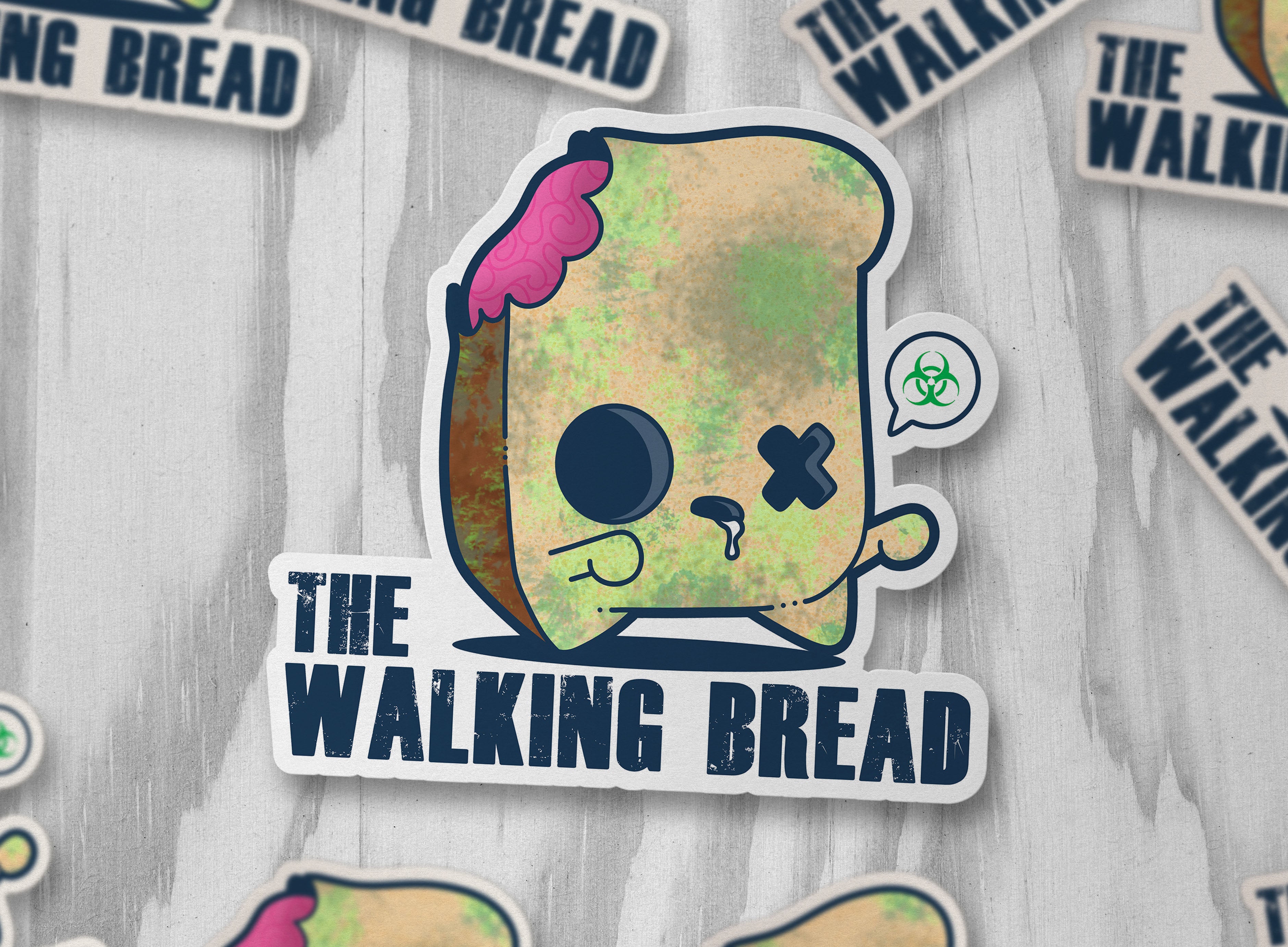 The Walking Bread - ChubbleGumLLC