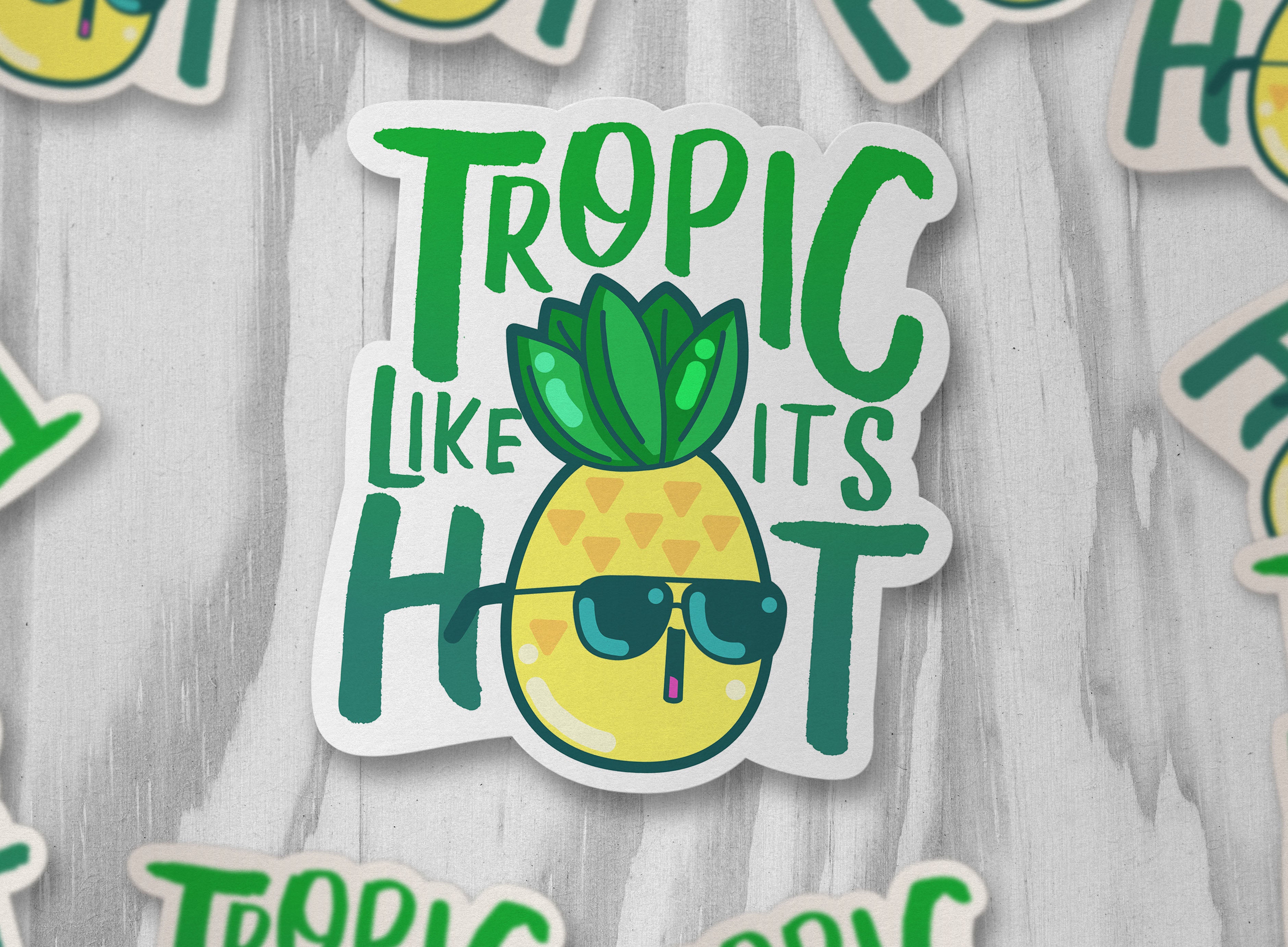 Tropic Like It's Hot - ChubbleGumLLC
