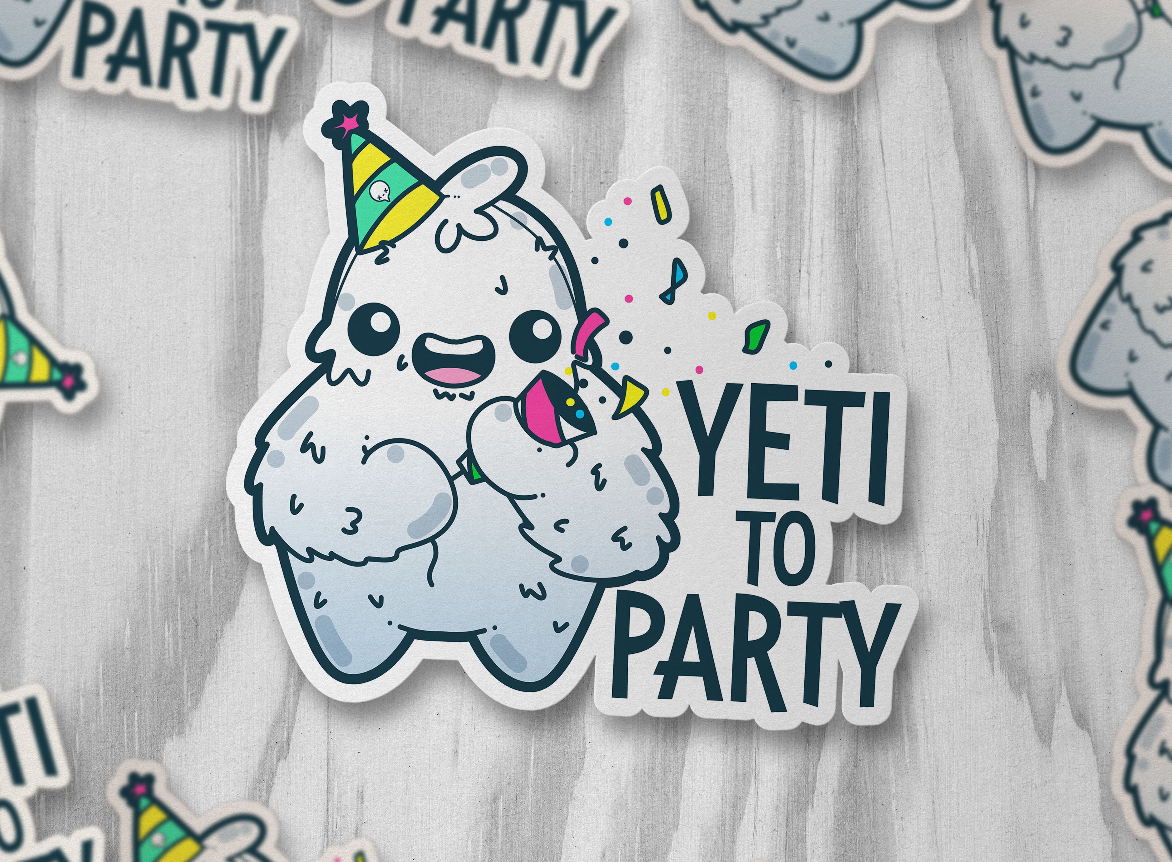 Yeti to Party - ChubbleGumLLC