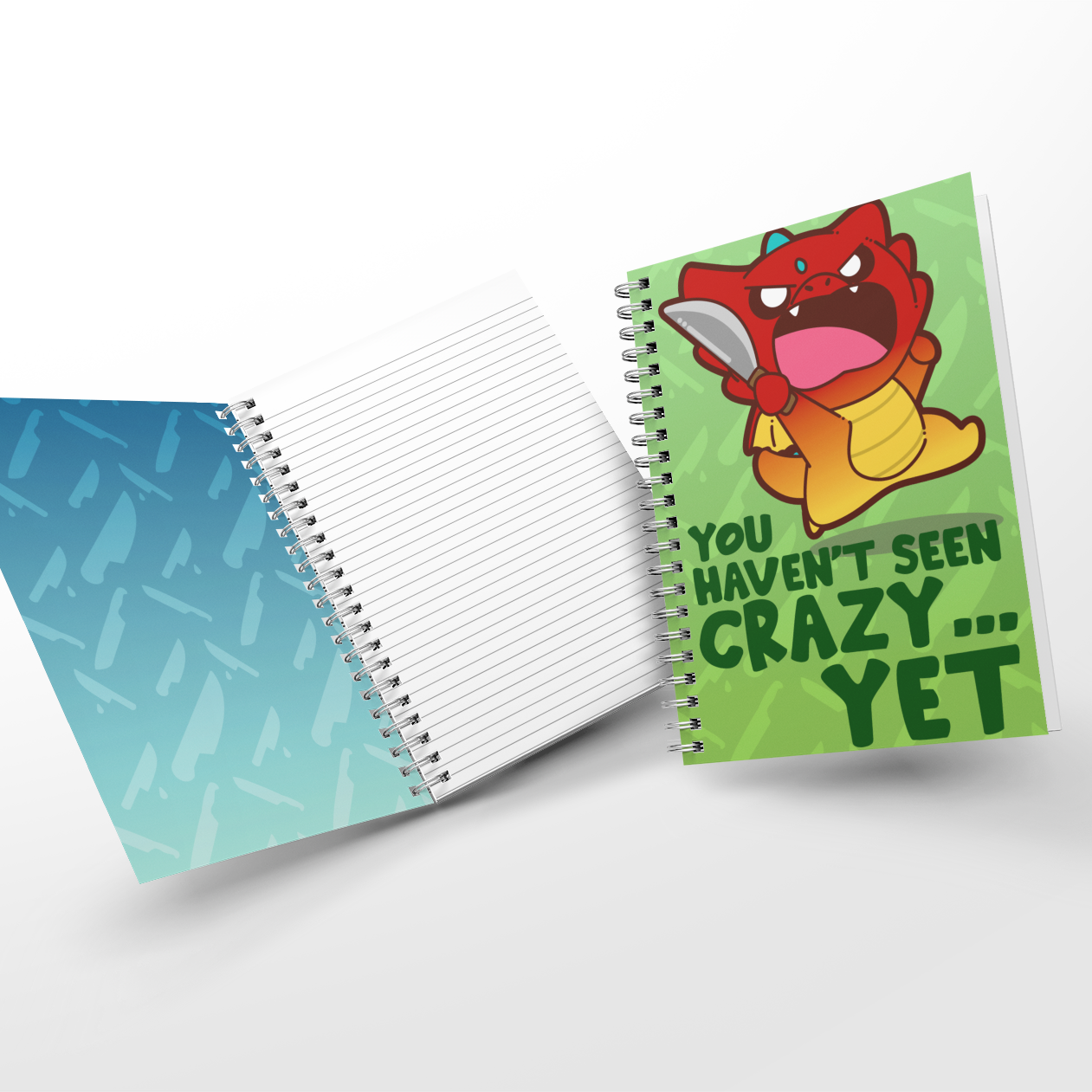 Soft Touch Mini Notebook - You haven't Seen Crazy...YET