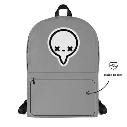 BUBBLE - Book Bag - Gray - ChubbleGumLLC