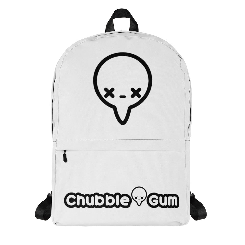 BUBBLE - Book Bag - White - ChubbleGumLLC