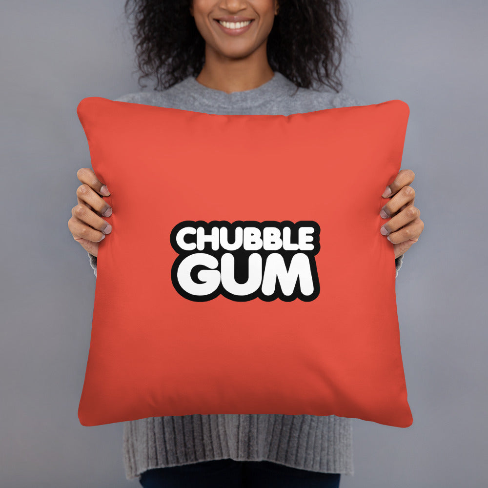 LAUGHTER IS MY THERAPY - Pillow 18 in X 18 in - ChubbleGumLLC