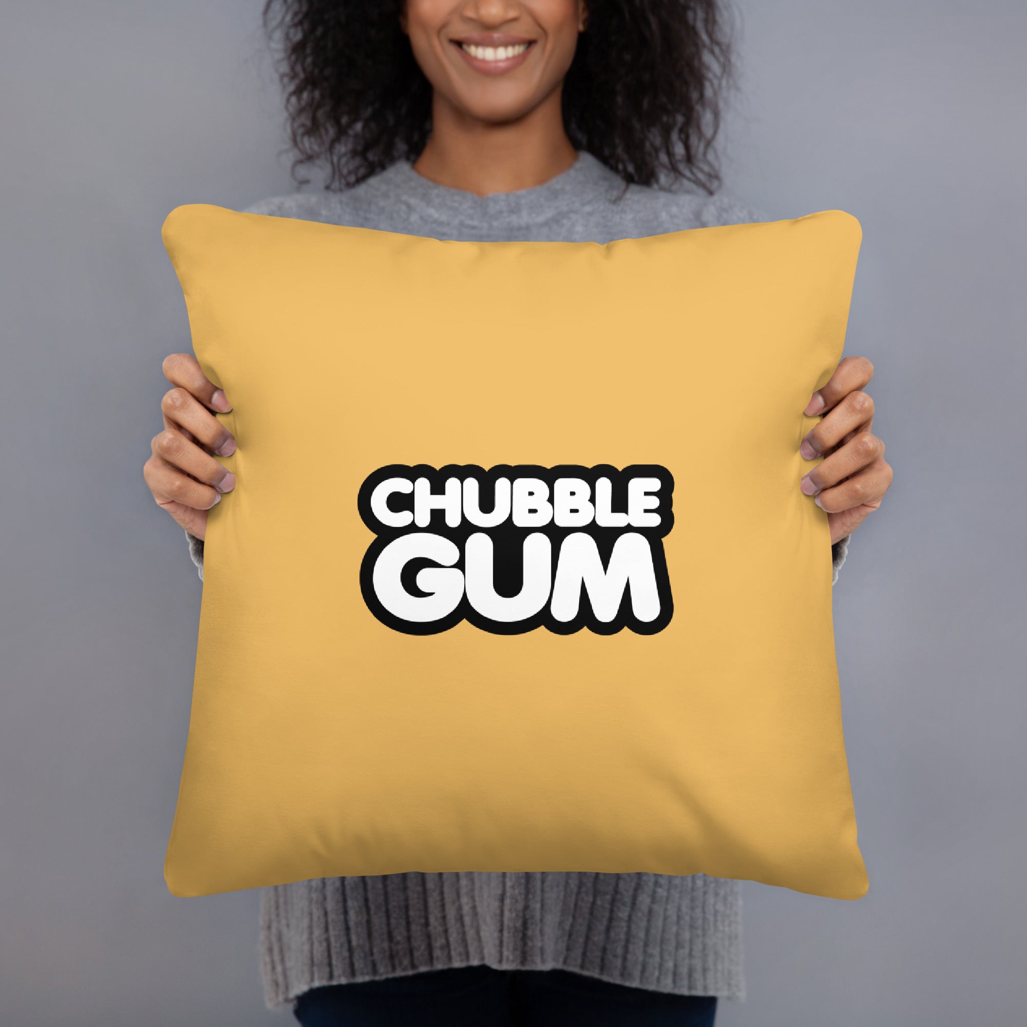 CHONK - Pillow 18 in X 18 in - ChubbleGumLLC