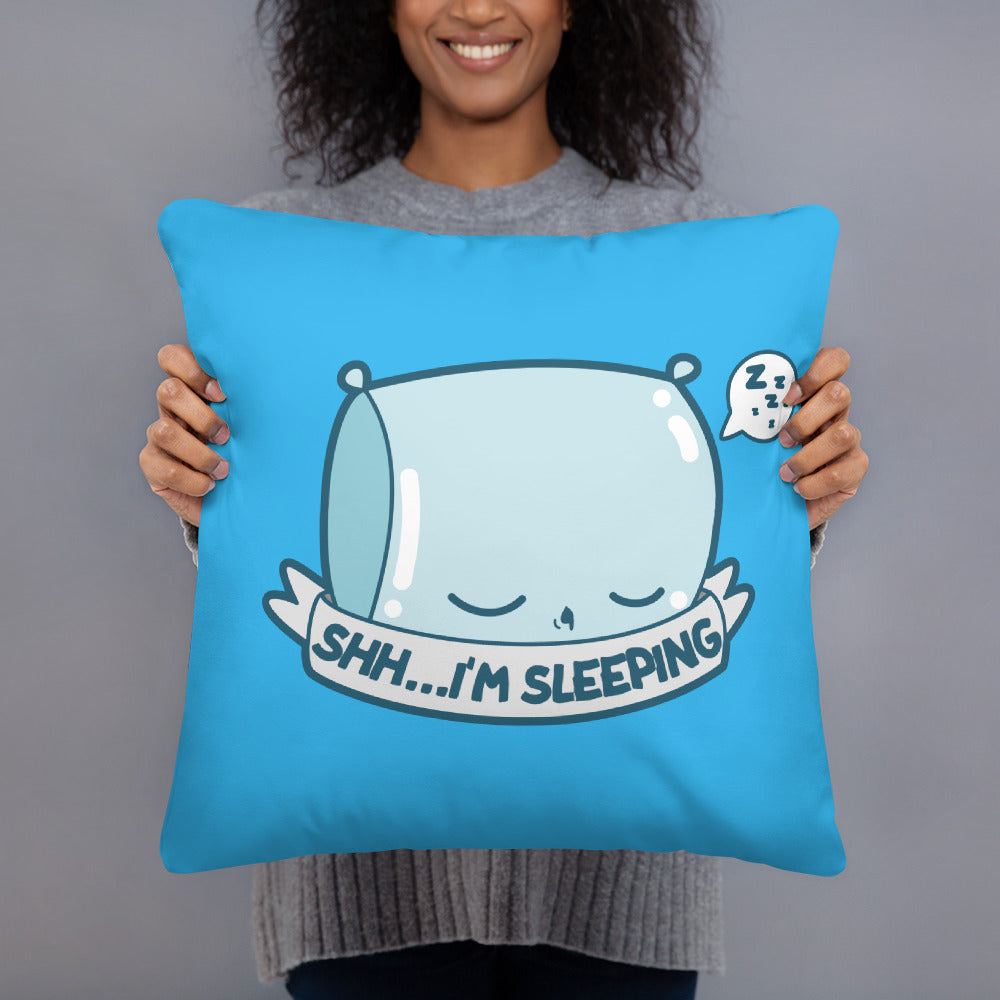 SHH IM SLEEPING - Pillow - ChubbleGumLLC