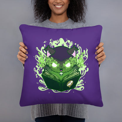 NECROMANCER - Pillow 18 in X 18 in - ChubbleGumLLC