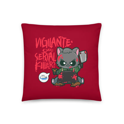 VIGILANTE - Pillow 18 in X 18 in