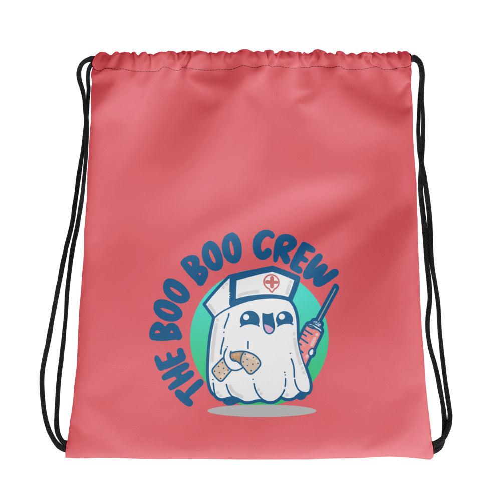 BOO BOO CREW - Drawstring Bag - ChubbleGumLLC