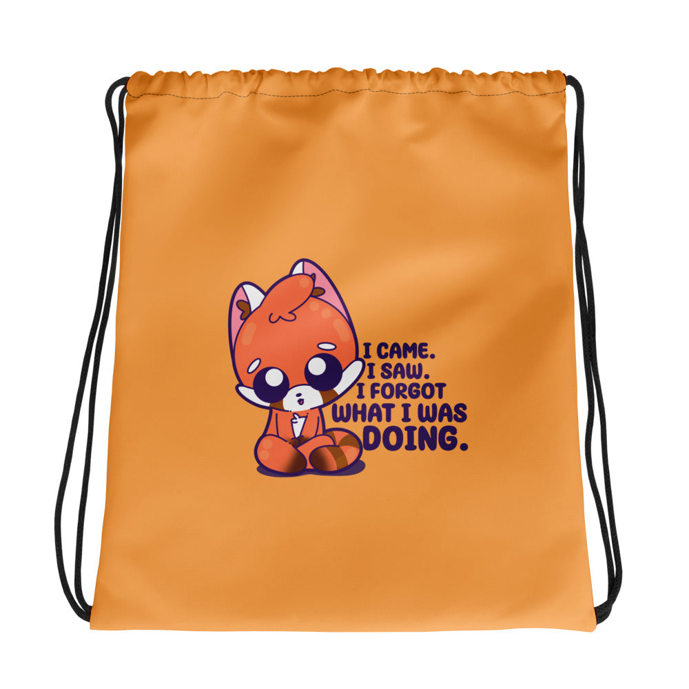 I CANE I SAW I FORGOT - Drawstring Bag