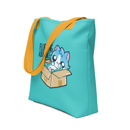 FLUFFING ADORABLE - Tote - ChubbleGumLLC