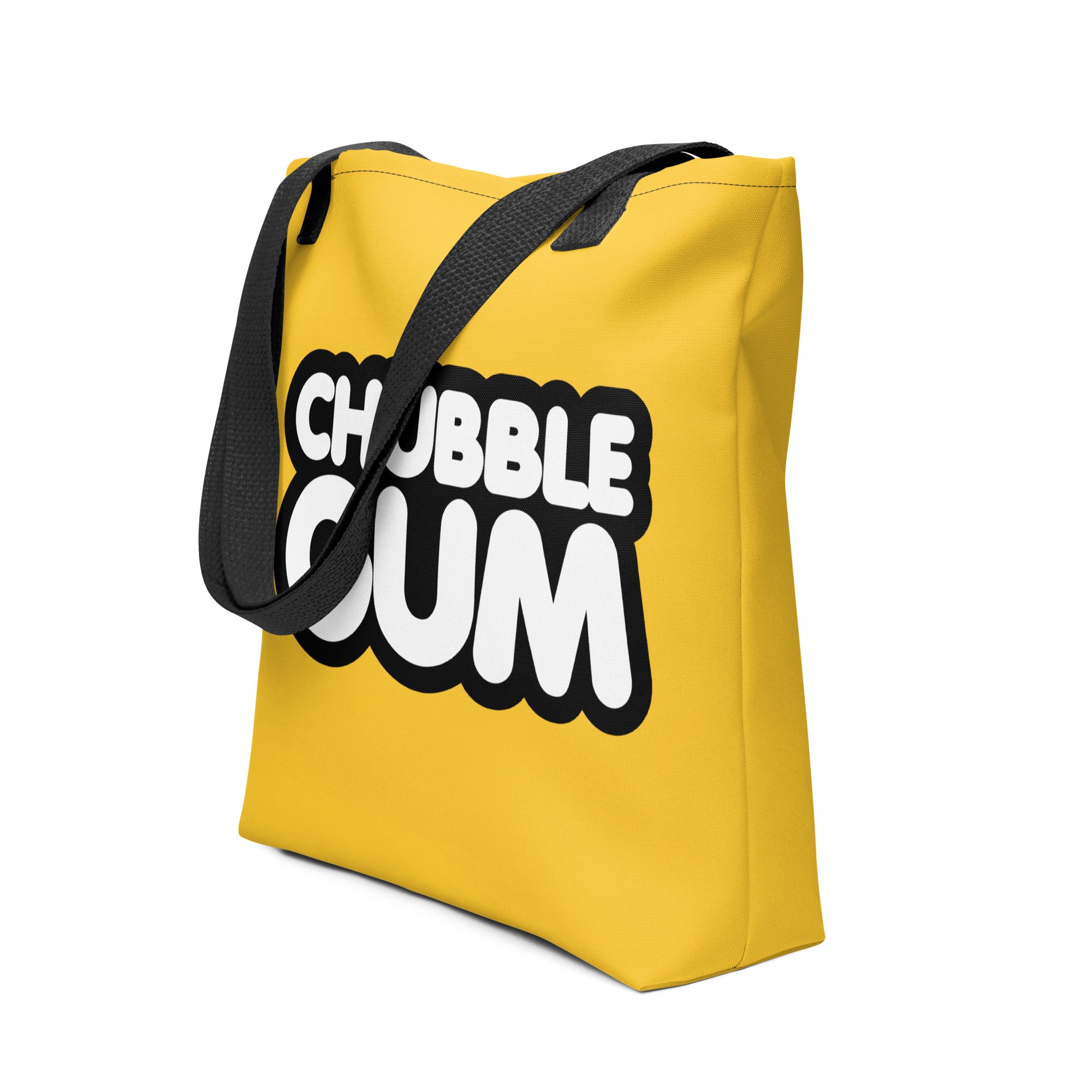 STACKED - Tote - Yellow - ChubbleGumLLC