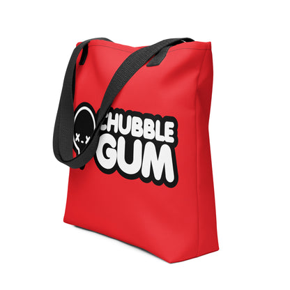 INVERTED - Tote - Red - ChubbleGumLLC