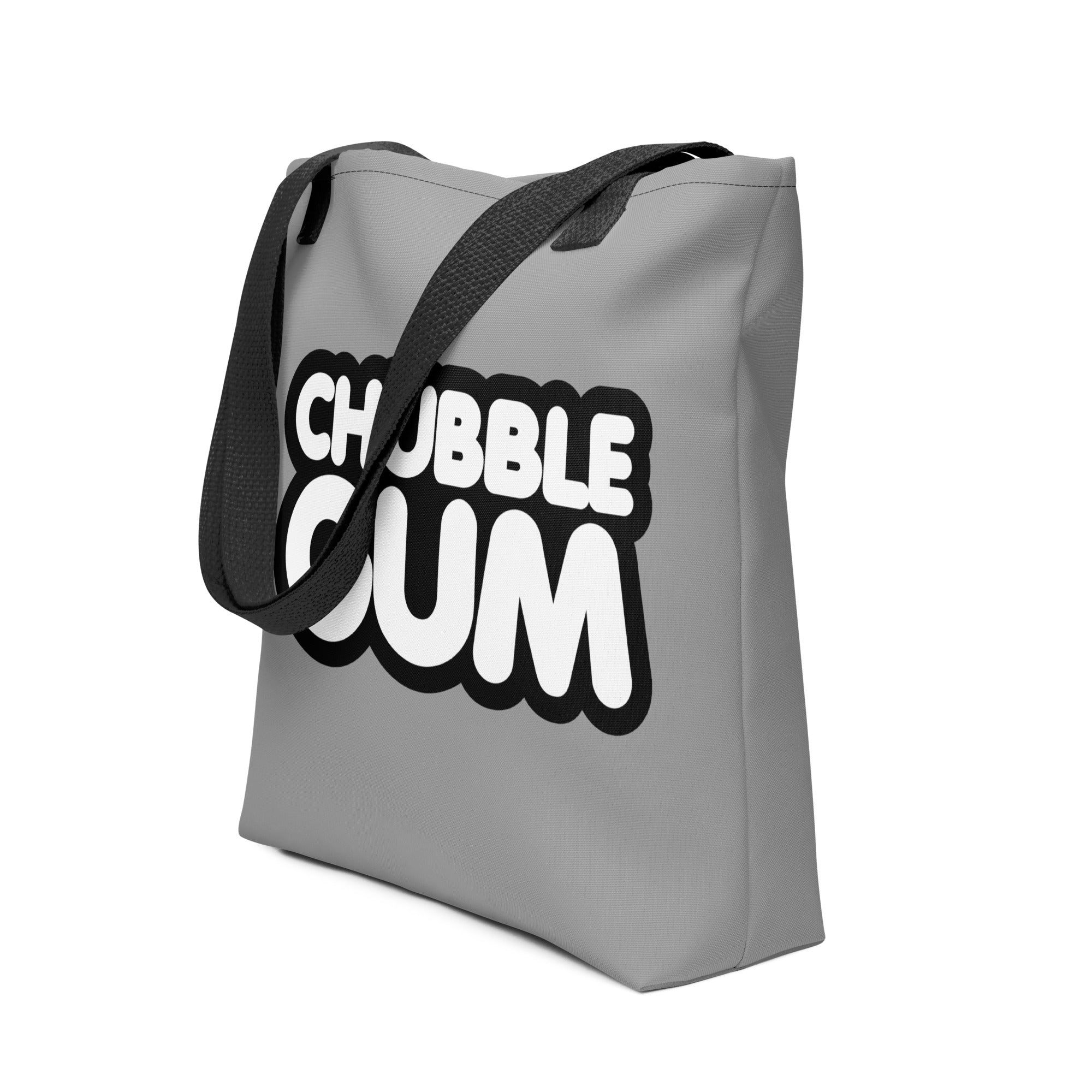 STACKED - Tote - Gray - ChubbleGumLLC