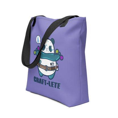 CRAFT-LETE - Tote - ChubbleGumLLC