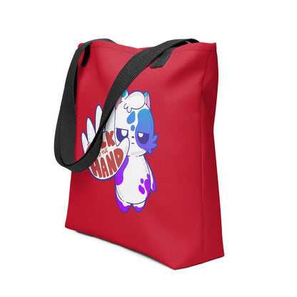 TALK TO THE HAND - Tote - ChubbleGumLLC