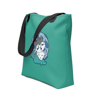 HOWLING WOLF - Tote - ChubbleGumLLC