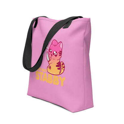 CUTE BUT STABBY - Tote - ChubbleGumLLC