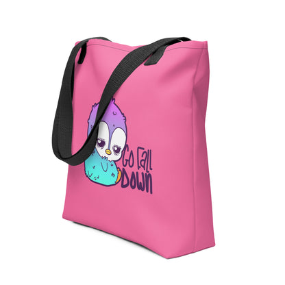 GO FALL DOWN - Tote - ChubbleGumLLC