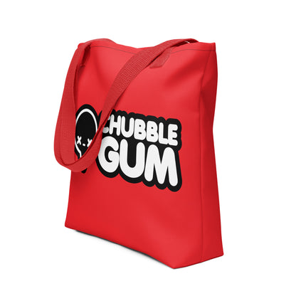 INVERTED - Tote - Red - ChubbleGumLLC