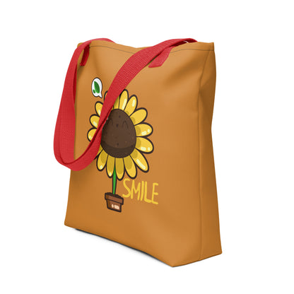 SMILE - Tote - ChubbleGumLLC