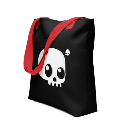 SKULL - Tote - ChubbleGumLLC