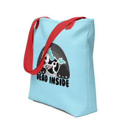 DEAD INSIDE - Tote - ChubbleGumLLC