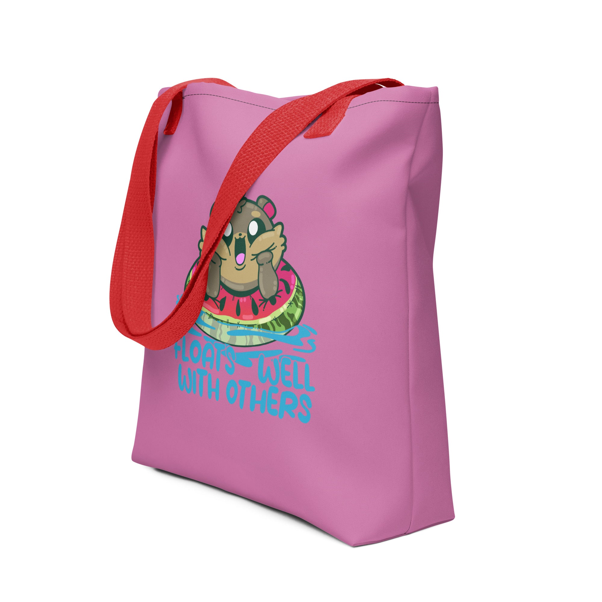 FLOATS WELL WITH OTHERS - Tote - ChubbleGumLLC