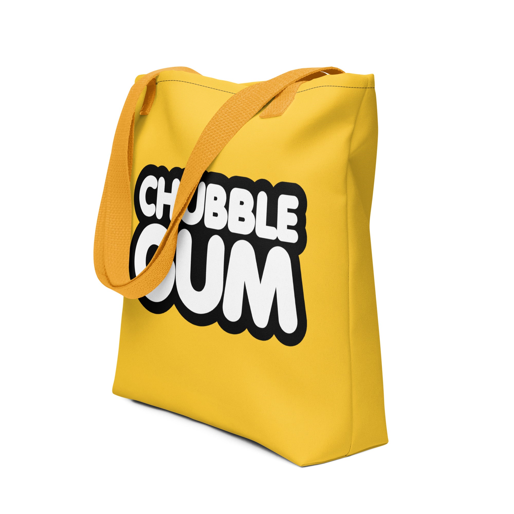 STACKED - Tote - Yellow - ChubbleGumLLC