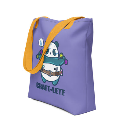 CRAFT-LETE - Tote - ChubbleGumLLC