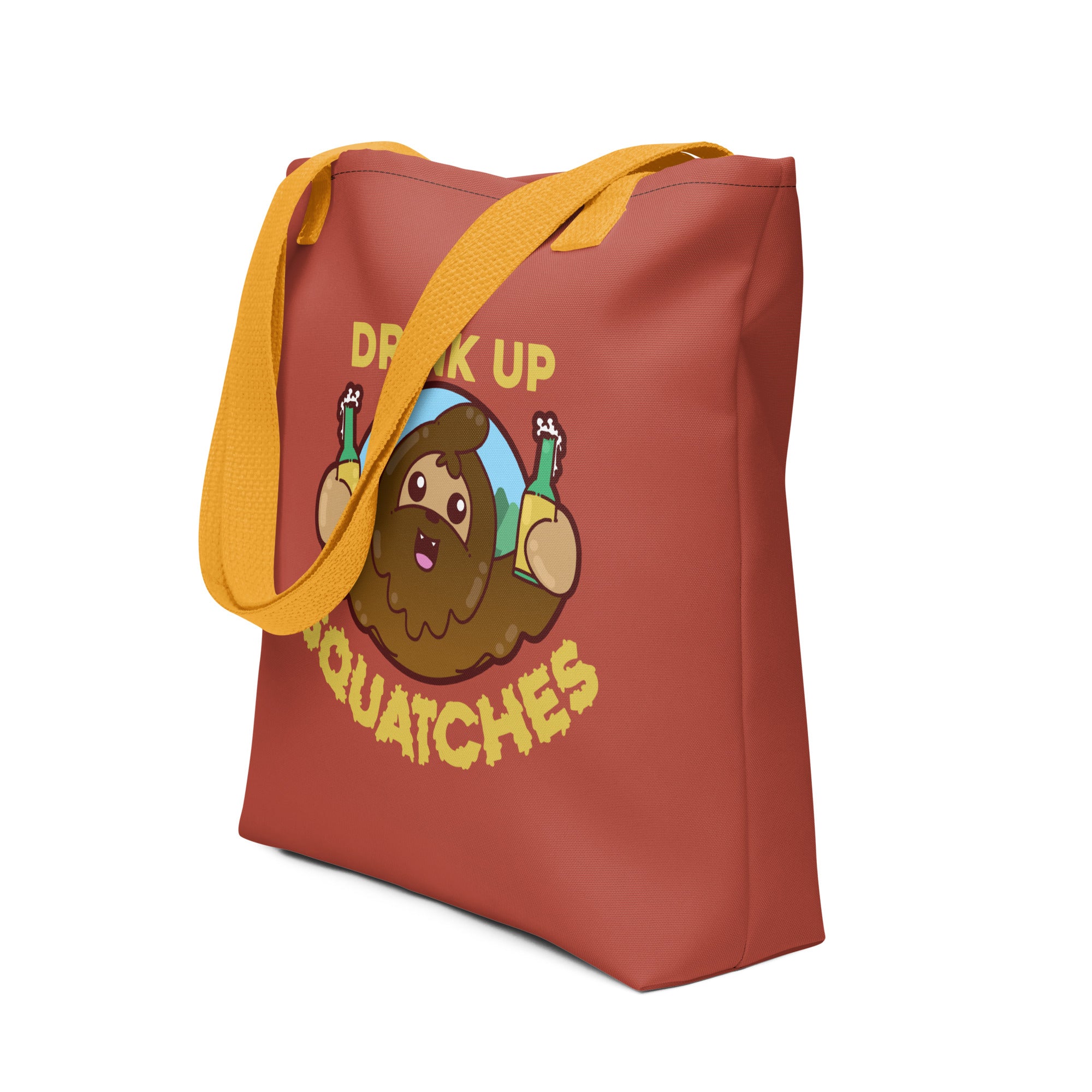 DRINK UP SQUATCHES - Tote - ChubbleGumLLC