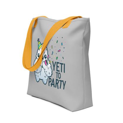 YETI TO PARTY - Tote - ChubbleGumLLC