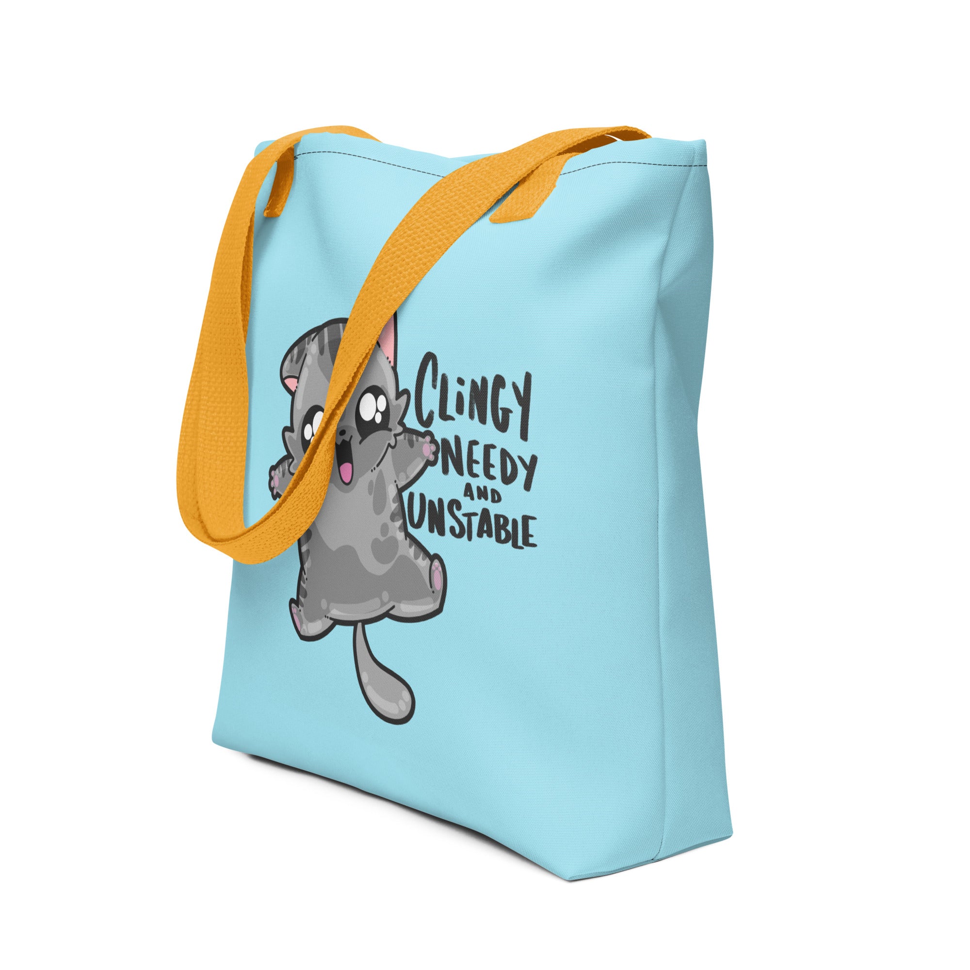 CLINGY NEEDY AND UNSTABLE - Tote - ChubbleGumLLC