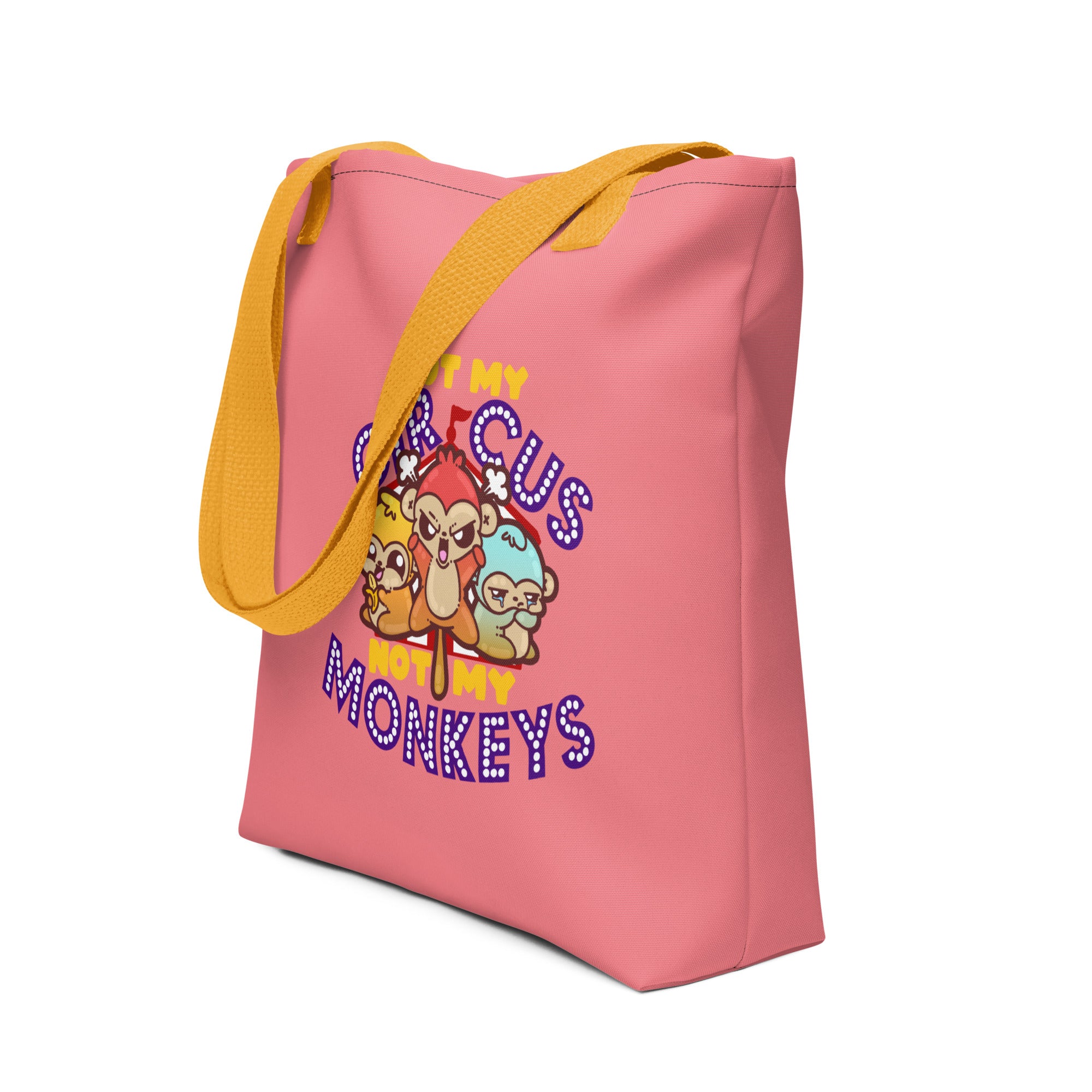 NOT MY CIRCUS NOT MY MONKEYS - Tote - ChubbleGumLLC