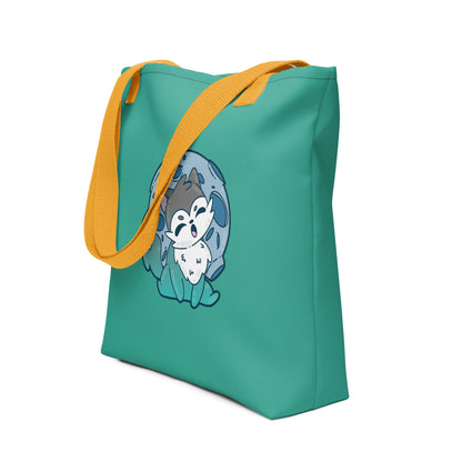 HOWLING WOLF - Tote - ChubbleGumLLC