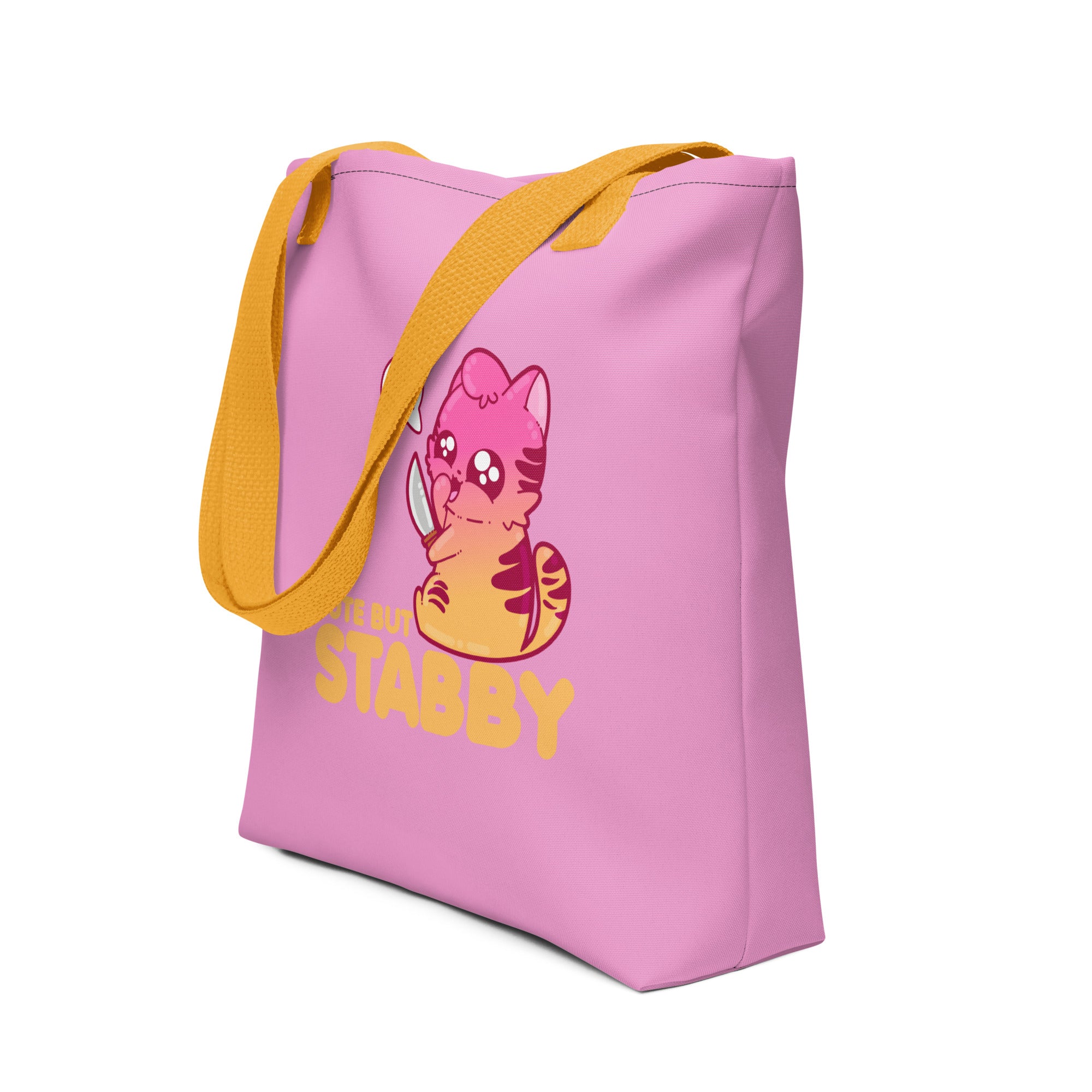 CUTE BUT STABBY - Tote - ChubbleGumLLC