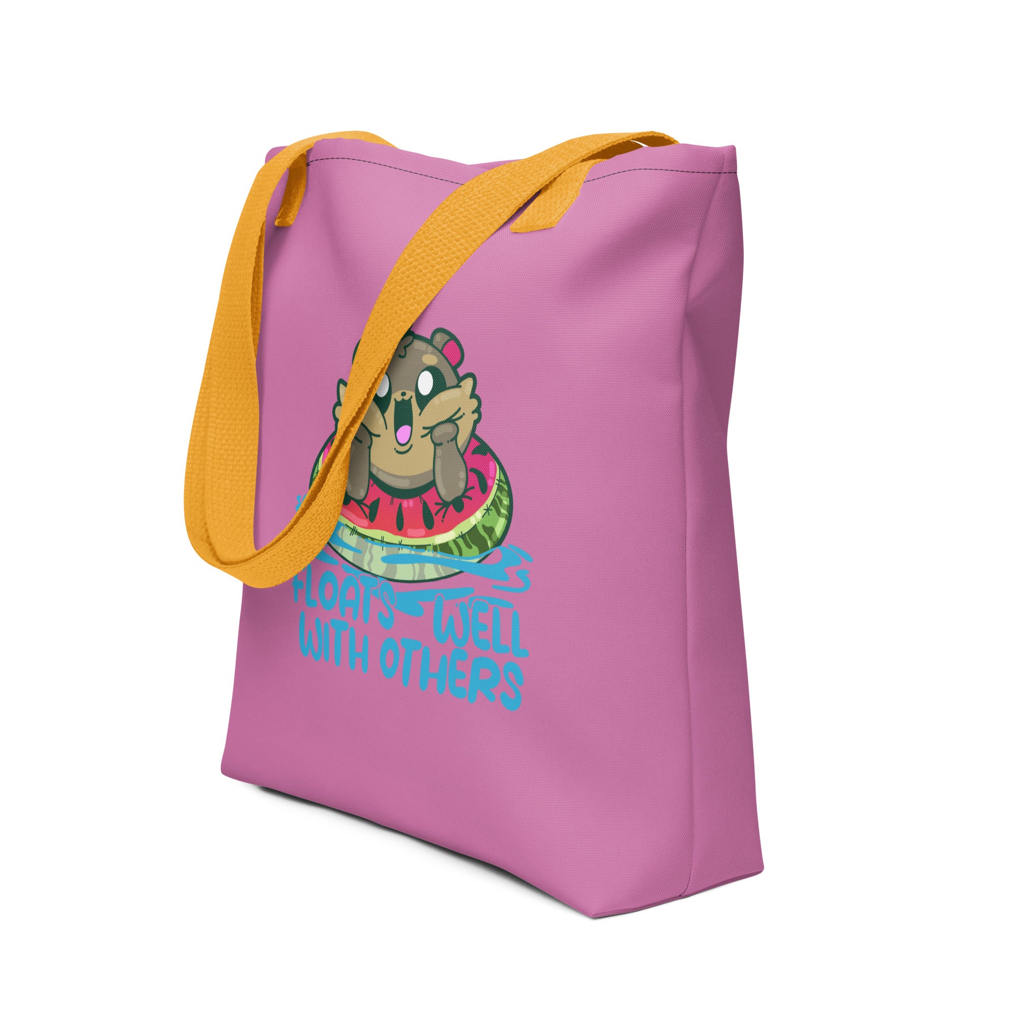 FLOATS WELL WITH OTHERS - Tote - ChubbleGumLLC