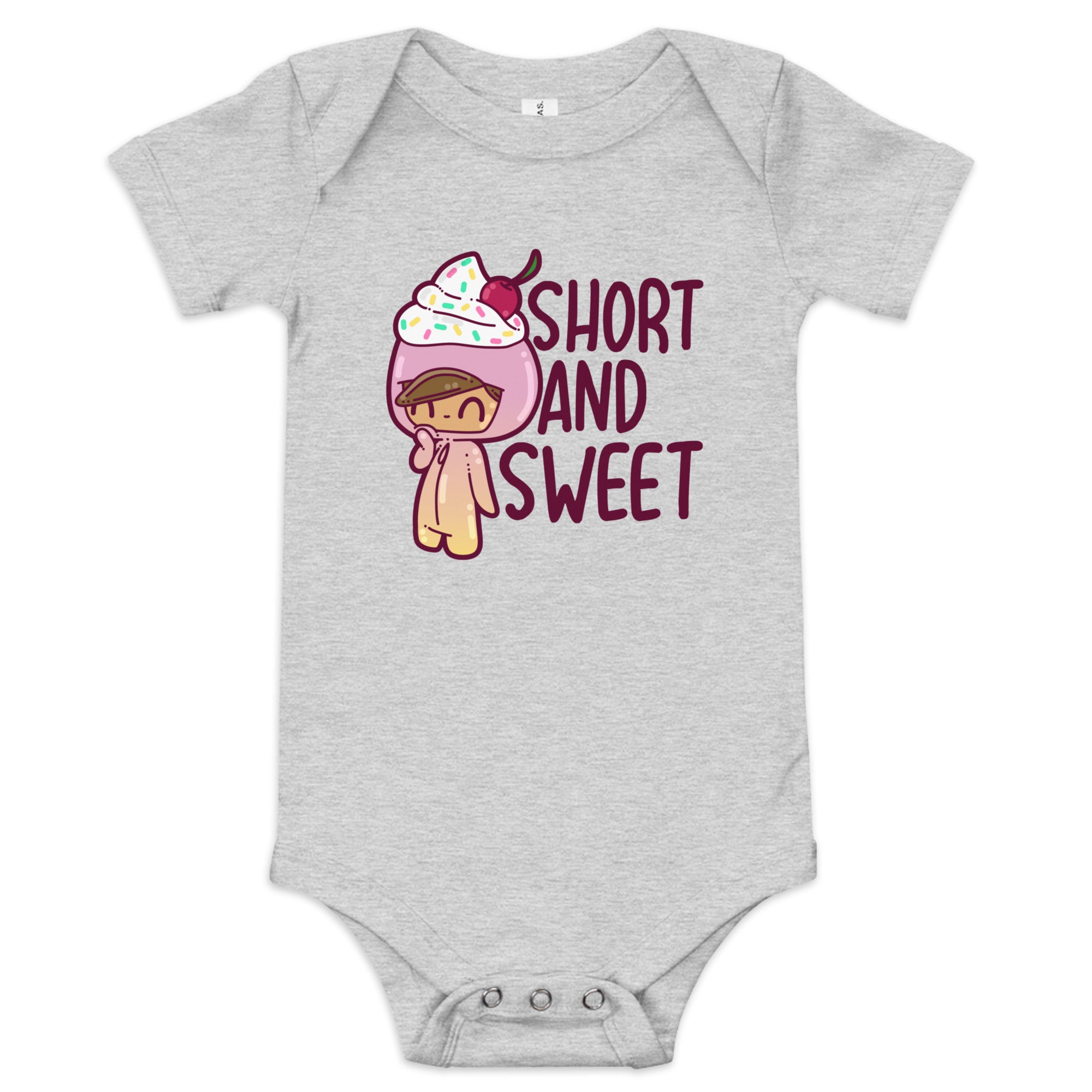 SHORT AND SWEET - Onesie - ChubbleGumLLC