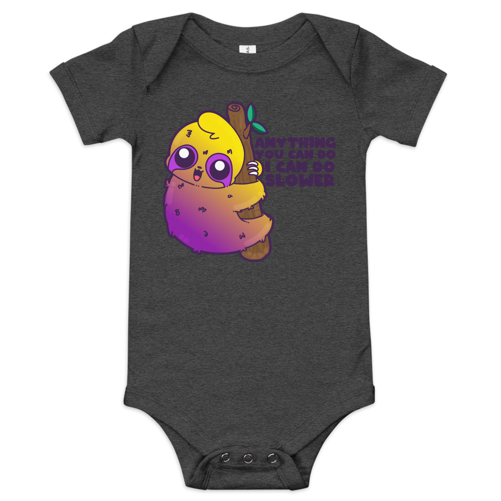 ANYTHING YOU CAN DONI CAN DO SLOWER - Onesie - ChubbleGumLLC