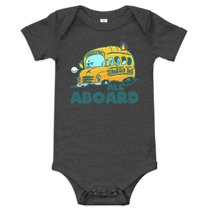 ALL ABOARD THE STRUGGLE BUS - Onesie - ChubbleGumLLC