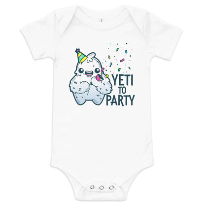 YETI TO PARTY - Onesie - ChubbleGumLLC