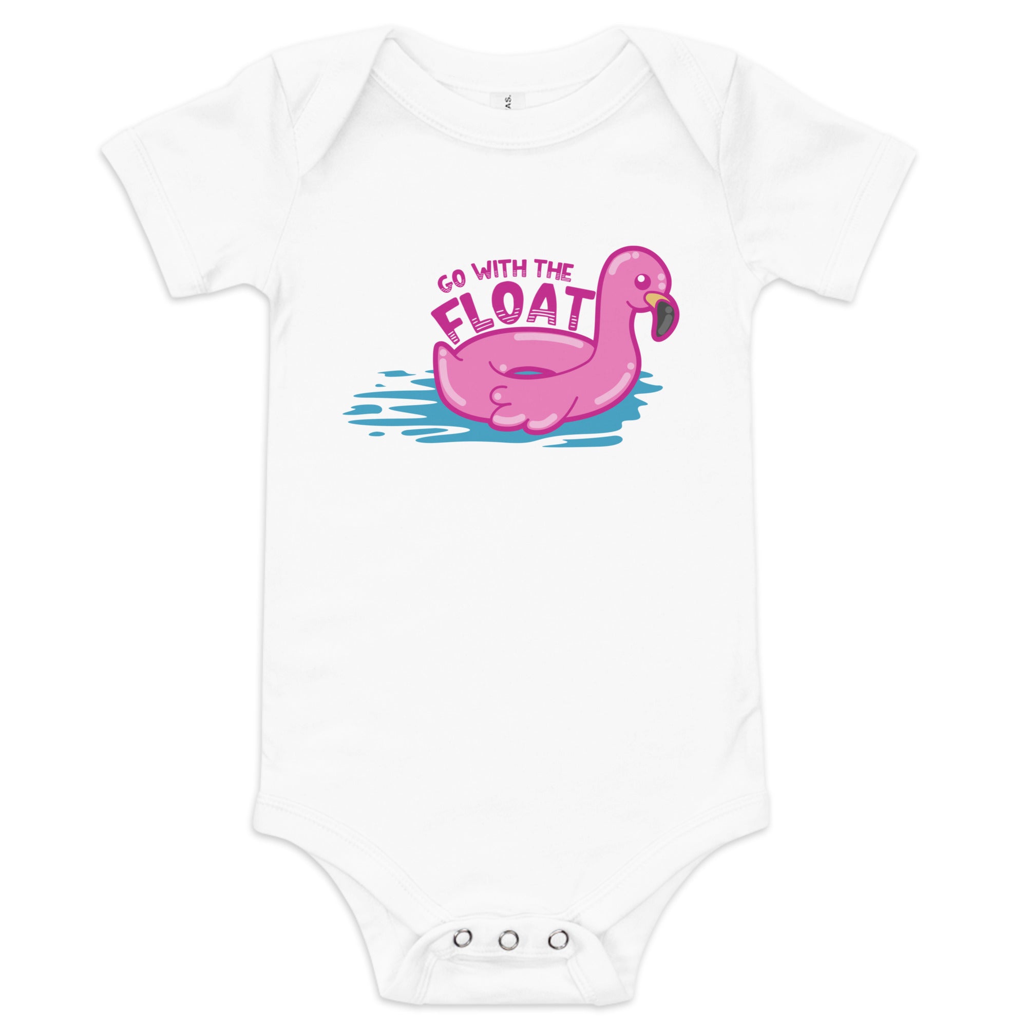 GO WITH THE FLOAT - Onesie - ChubbleGumLLC