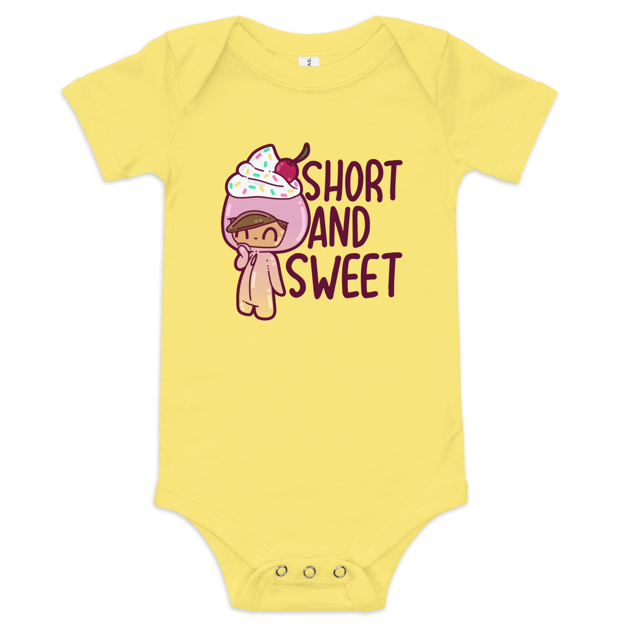 SHORT AND SWEET - Onesie - ChubbleGumLLC