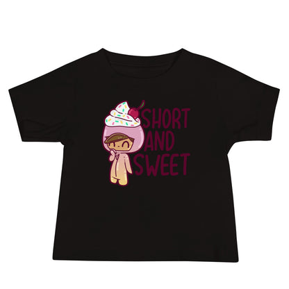 SHORT AND SWEET - Baby Tee - ChubbleGumLLC