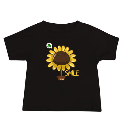 SMILE - Baby Tee - ChubbleGumLLC